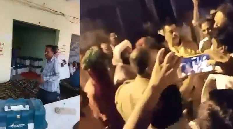 রাতারাতি বদলে যাচ্ছে ইভিএম! ভিডিও প্রকাশ করে বিস্ফোরক অভিযোগ বিরোধীদের