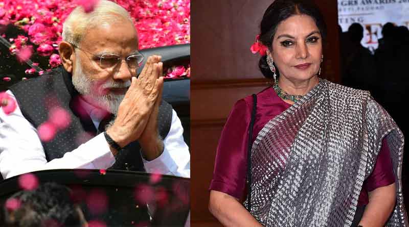 মোদিকে জয়ের শুভেচ্ছা জানিয়েও কটাক্ষের শিকার ‘বিজেপি-বিরোধী’ শাবানা আজমি
