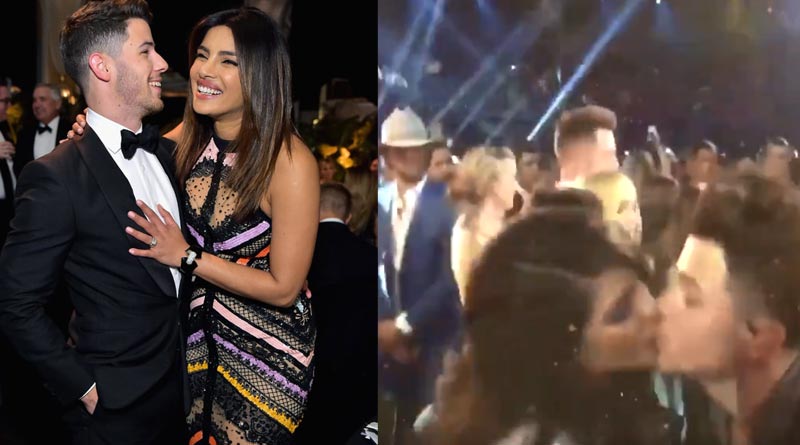 Nick-Priyanka kisses each other publicly, video went viral 