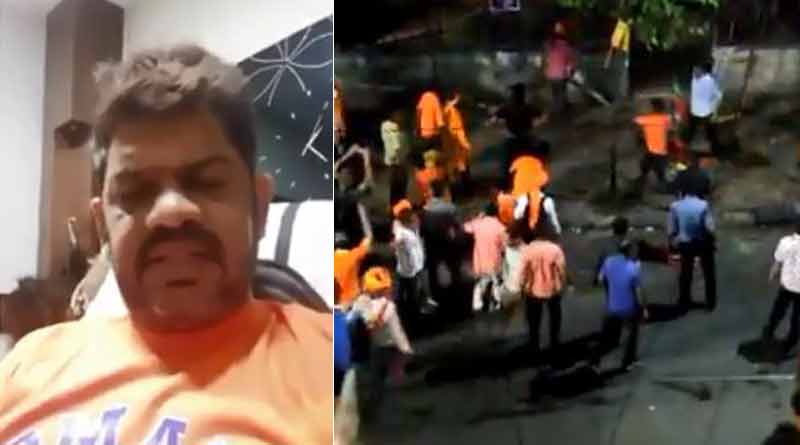 পরিকল্পনা করেই বিদ্যাসাগরে হিংসা! ভাইরাল বিজেপি নেতার ভিডিও