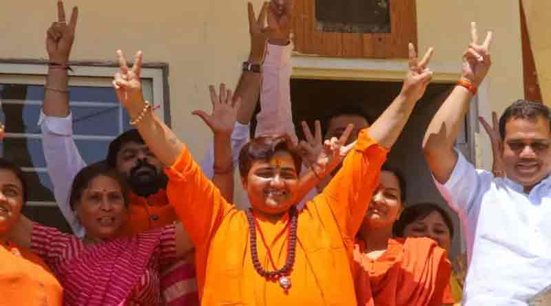 Victory of dharma says Bhopal's BJP candidate Sadhvi Pragya