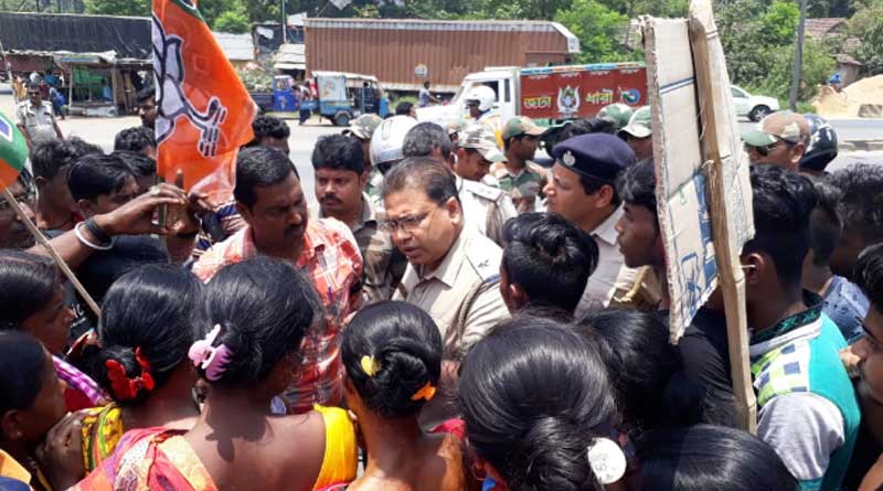 Post poll tension erupts at Uluberia between TMC and BJP