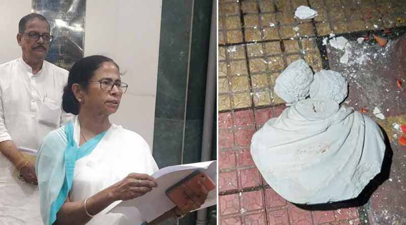 বিদ্যাসাগর মূর্তি ভাঙার ঘটনার তদন্তে গঠিত পাঁচ সদস্যের কমিটি, নেতৃত্বে স্বরাষ্ট্রসচিব