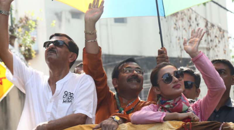 ‘আমি তৃণমূলের সৈনিক মাত্র,দিদির উপর আস্থা রাখুন’, প্রচারে বার্তা মিমির
