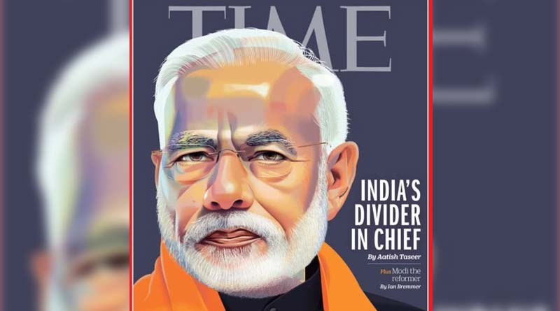 Time Magazine cover story slams PM Modi, calls him divider