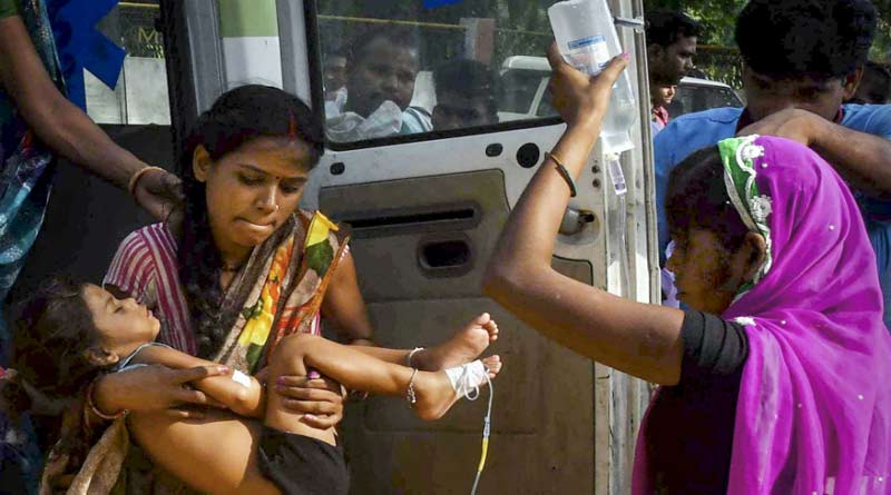 The death toll due to encephalitis in Muzaffarpur mounted to 96