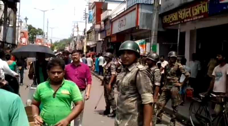 Kanchrapara boils as BJP workers chant 'Jai Shri Ram'