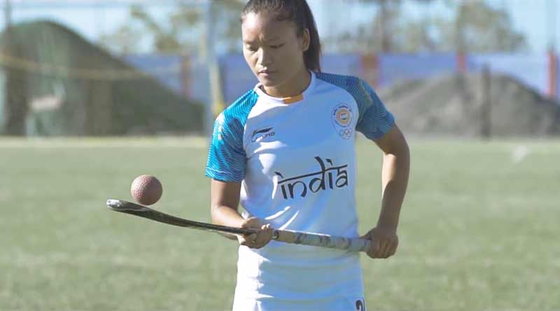 Mizoram hockey player return home after father's death