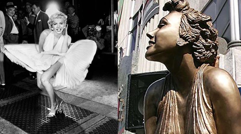 statue of Marilyn Monroe stolen from Hollywood Walk of Fame