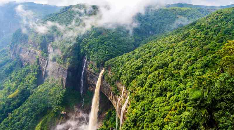 Did you know this story behind Cherapunjji's Nohkalikai Falls?