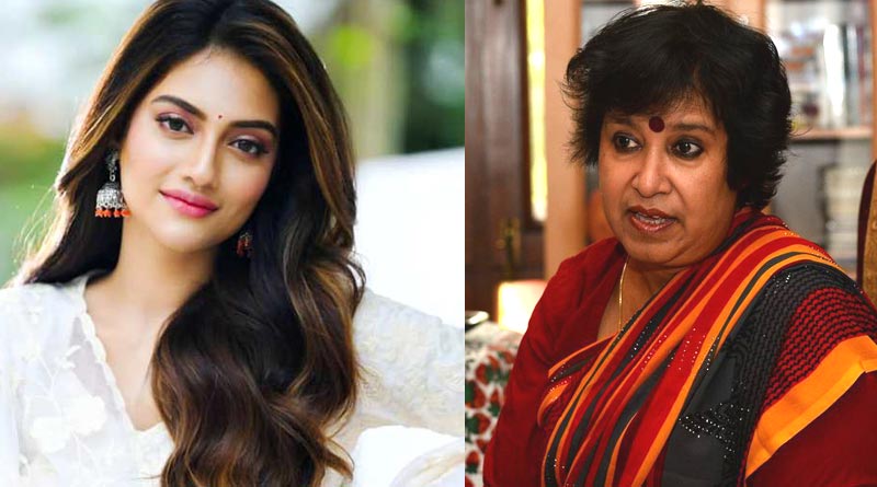 Here is what Taslima Nasrin post about Nusrat Jahan and her child | Sangbad Pratidin