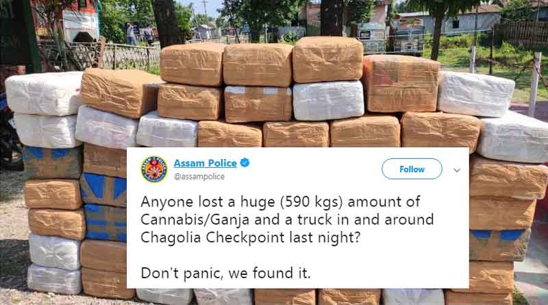 'Don't panic, we found it': Assam Police on twitter 'high'