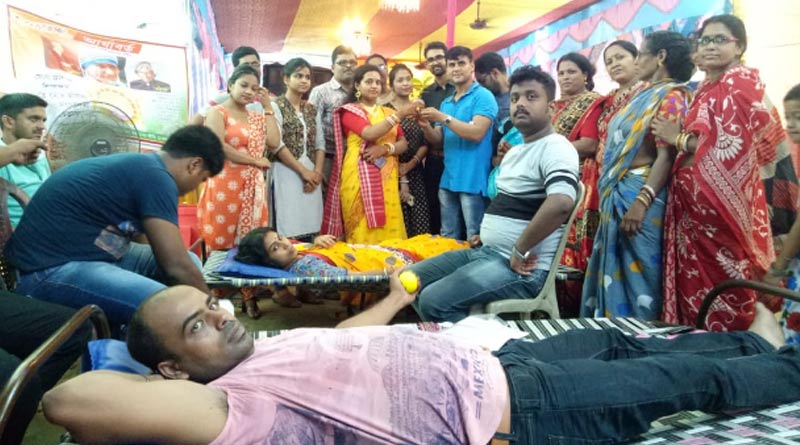 নাগরিক সচেতনতা বৃদ্ধিতে অভিনব উদ্যোগ, বিয়ের অনুষ্ঠানে রক্তদান শিবির