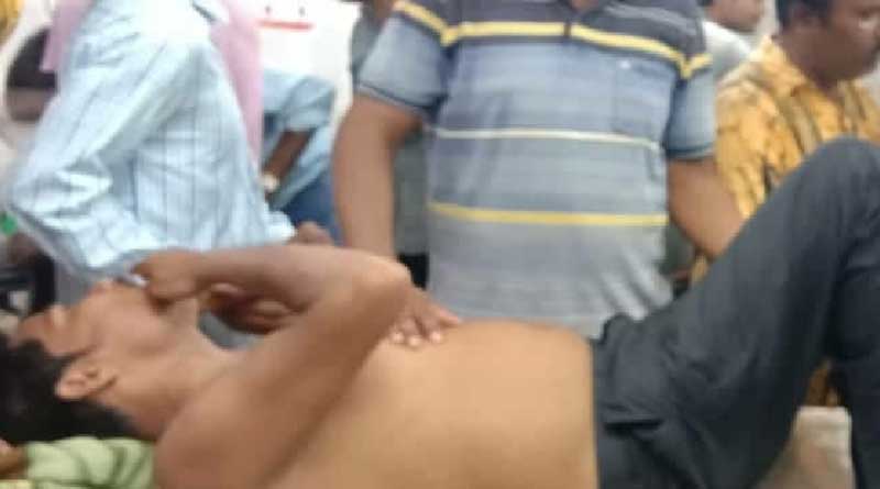 Clash from protest rally of BJP in Cooch Behar,one injured by bullet
