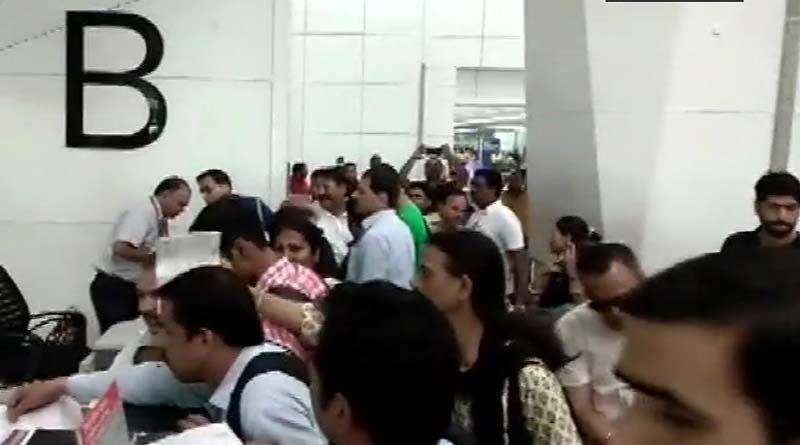 Protests at Delhi airport after Air India denies to give boarding pass