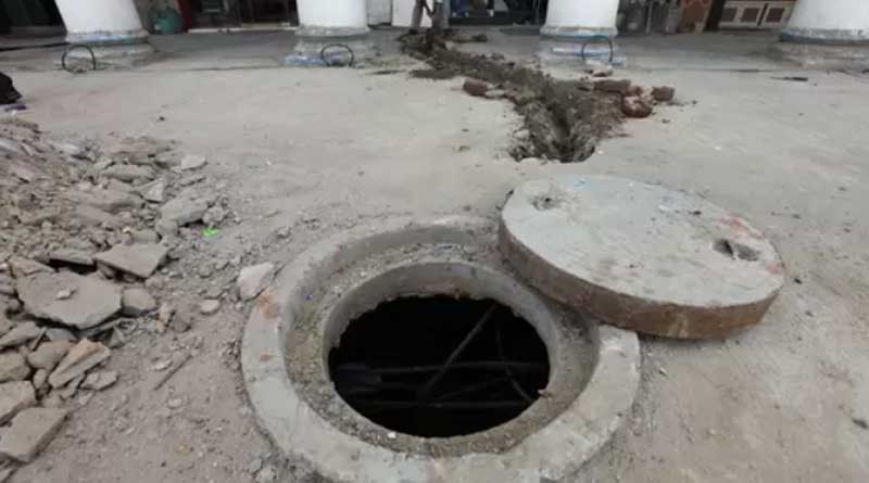 German diplomate falls into open manhole in Dhaka | Sangbad Pratidin