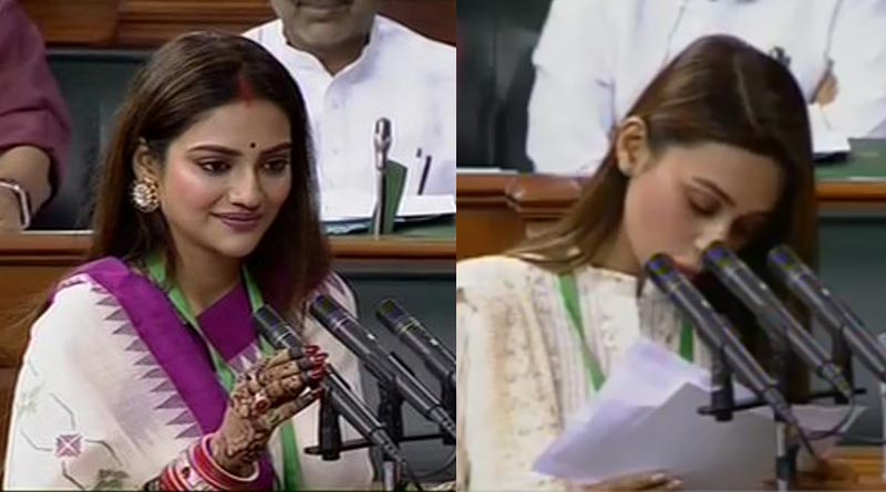 Actress turned politician Mimi, Nusrat take oath as Lok Sabha MP