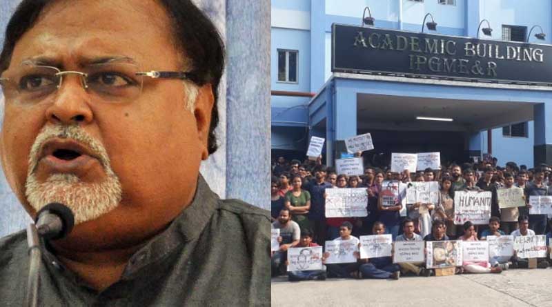 Minister Partha Chatterjee appeals to Junior Doctors in social media