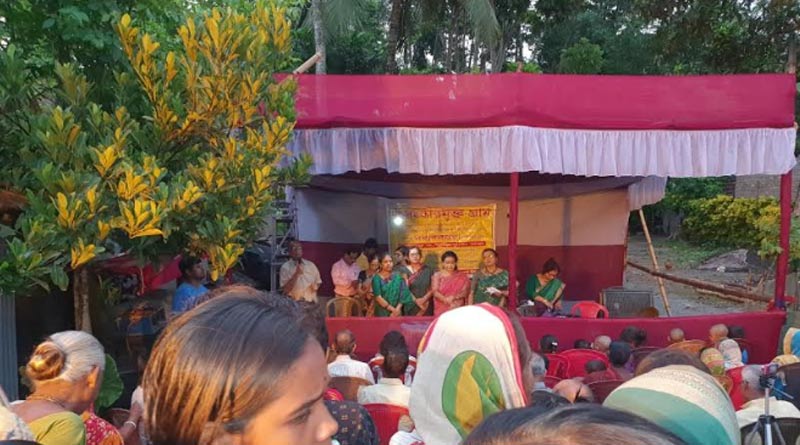 কুসংস্কার মুক্ত গ্রাম তৈরির লক্ষ্যে বকচরায় বিজ্ঞান ও যুক্তিবাদী মঞ্চের সদস্যরা