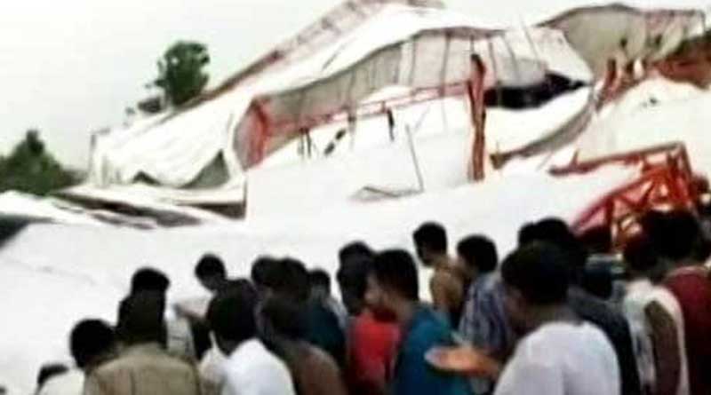 Atleast 14 dead after tent has been collapsed in Rajasthan