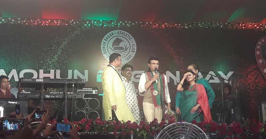 মোহনবাগান দিবসে ক্লাব তাঁবুতে চাঁদের হাট, জ্বলল সবুজ মেরুন মশাল