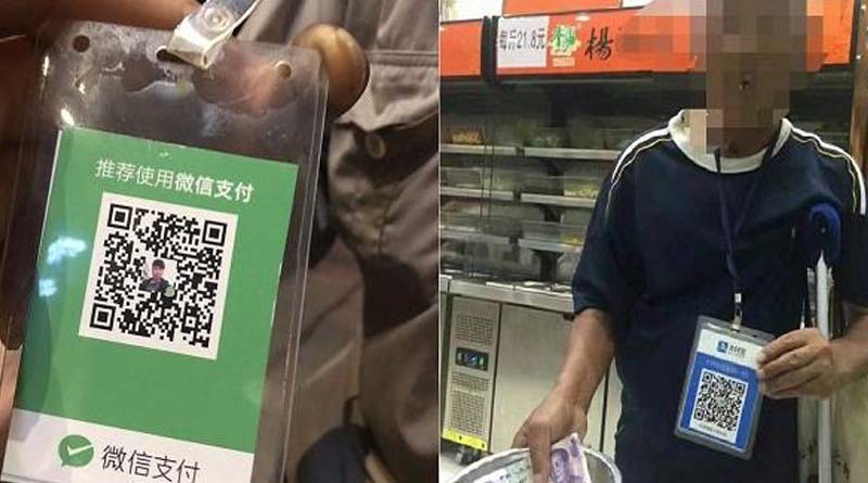 Beggars go cashless in China, collect alms using QR codes
