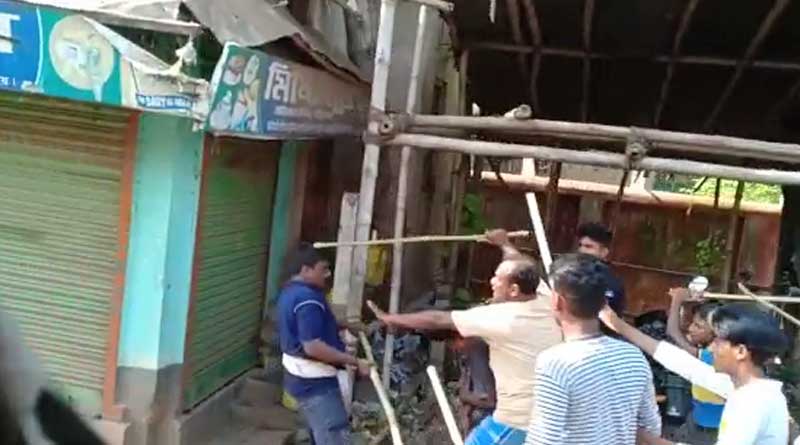 টিএমসিপি-এবিভিপি সংঘর্ষে রণক্ষেত্র পটাশপুরের পালপাড়া কলেজ, আহত ৪