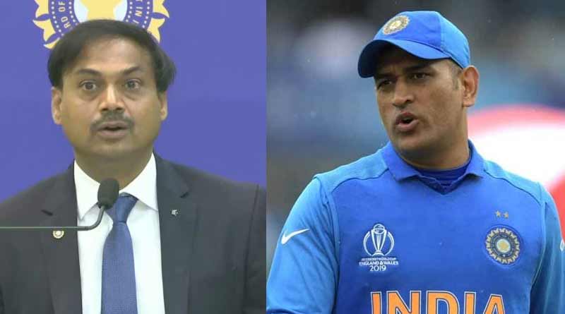 Dhoni himself didn't want to play says former chief selector MSK Prasad.