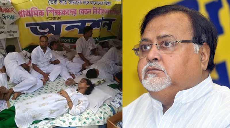 শিক্ষামন্ত্রীর সঙ্গে বৈঠকেও কাটল না বেতন-জট, অনশনে অনড় প্রাথমিক শিক্ষকরা