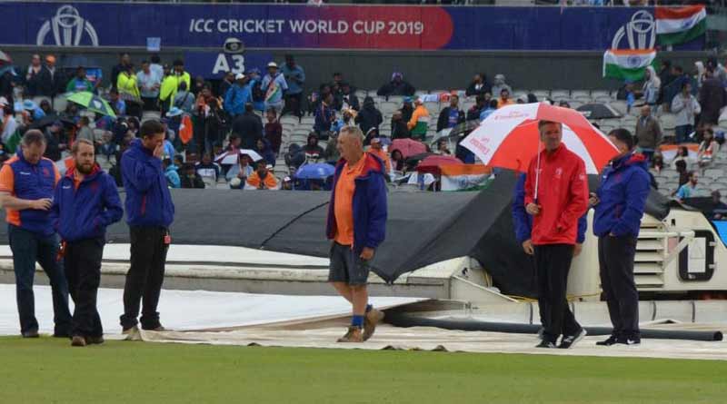 ICC Cricket W:orld Cup 2019: Rain stops play in semifinal