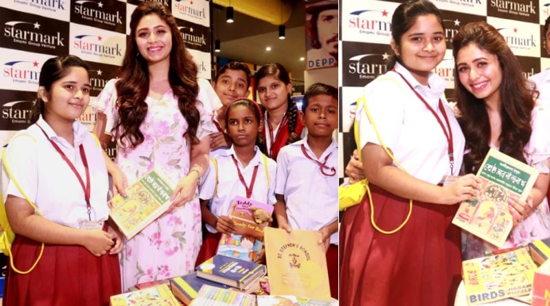 Ritabhari Chakrborty inaugurates library for deaf and dumb school students