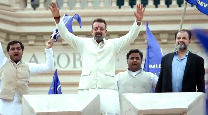 বড়পর্দায় ফের ধামাকা, ‘প্রস্থানম’-এ রাজনীতিকের চরিত্রে ধরা দিলেন সঞ্জুবাবা