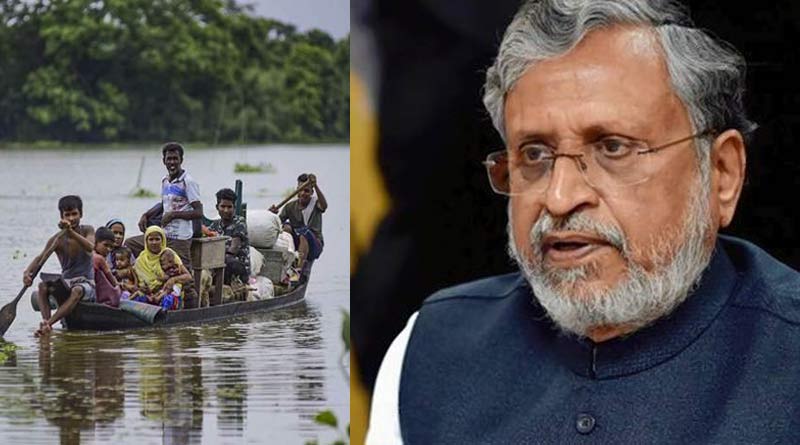 আগে দুর্গতদের সাহায্য-পরে সিনেমা দেখা, ‘সুপার ৩০’ নিয়ে বিতর্কের মাঝে জবাব সুশীল মোদির