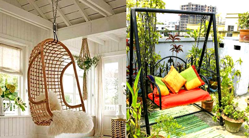 Know how to bring changes in room decorations by using swings