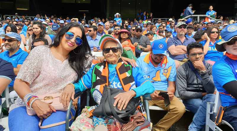 ICC World Cup 2019: Charulata Patel presents in Leeds to support India