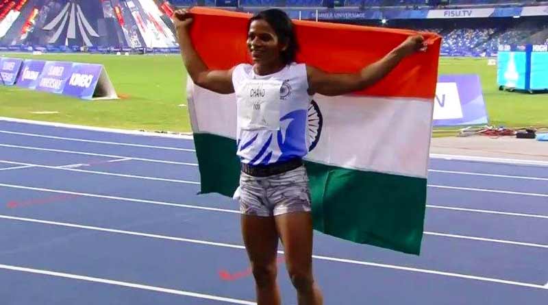 Athlete Dutee Chand makes history to win gold in 100-Metre