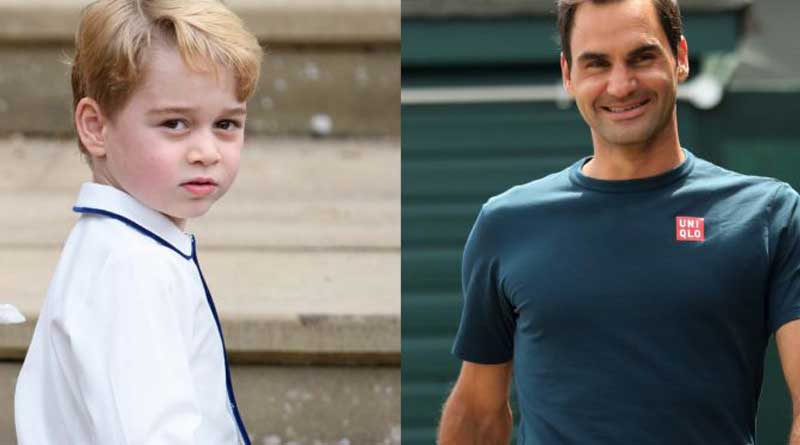 Prince George is taking tennis Lessons from Roger Federer
