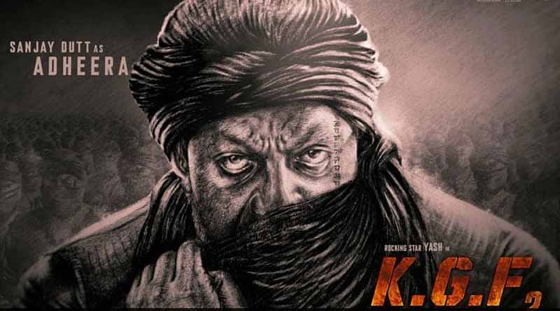 Actor Sanjay Dutt as Adheera in South Indian movie KGF Chapter 2