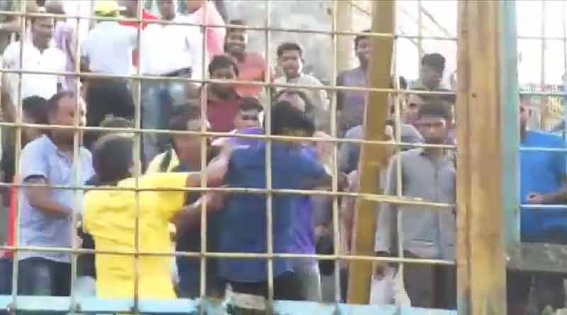 Clash between supporters in Southern Samiti vs Peerless match