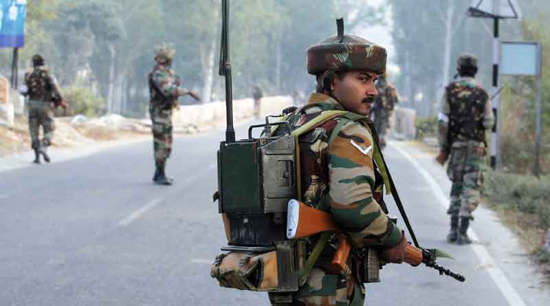 3 terrorists killed in Kashmir encounter, operation going on | Sangbad Pratidin