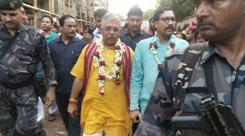 BJP's Dilip Ghosh moves to 'secure location' fearing attack