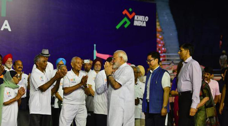 Prime Minister Modi launched the nation-wide Fit India Movement