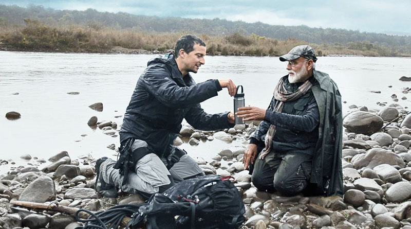 PM Modi features in Man Vs Wild show of Bear Grylls