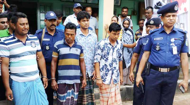 A housewife allegedly gangraped by some police officials at Khulna
