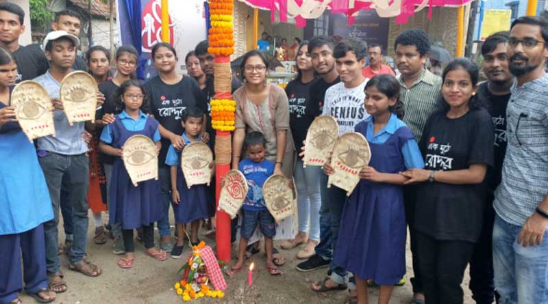 মায়ের চালচিত্র সাজবে দৃষ্টিহীনদের সৃষ্টিতে, অভিনব উদ্যোগ জয়রামপুর সর্বজনীনের