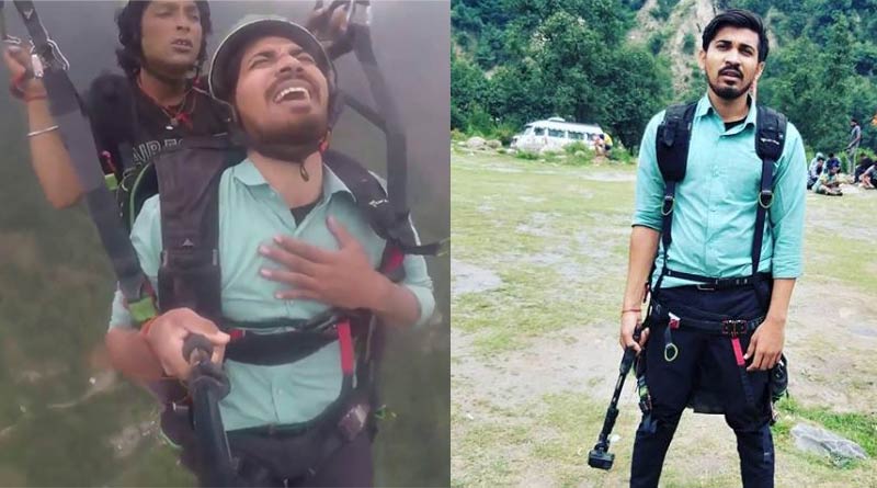 ‘৫০০ টাকা নিয়ে নামিয়ে দে ভাই’, প্যারাগ্লাইডিংয়ে গিয়ে ভাইরাল যুবকের কীর্তি