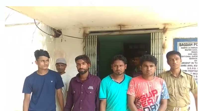 দালালের মাধ্যমে ওপার বাংলায় যাওয়ার ছক বানচাল, বাগদায় ধৃত ৫ বাংলাদেশি