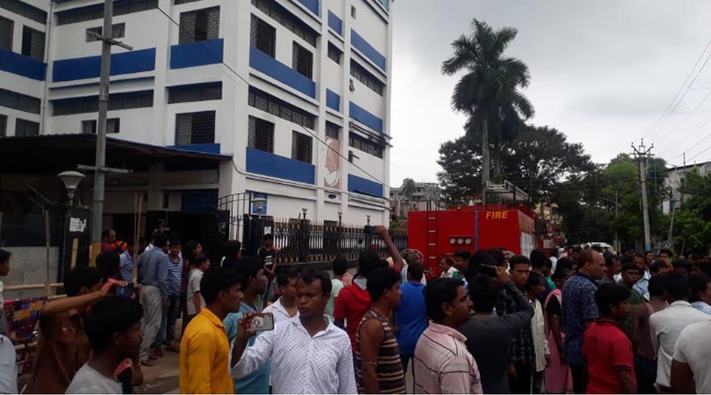 কোচবিহার মেডিক্যাল কলেজে আগুন, আতঙ্ক ছড়াল রোগীদের মধ্যে