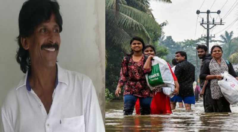 Kerala man Naushad contributes 10 sacks of clothes to the flood victims