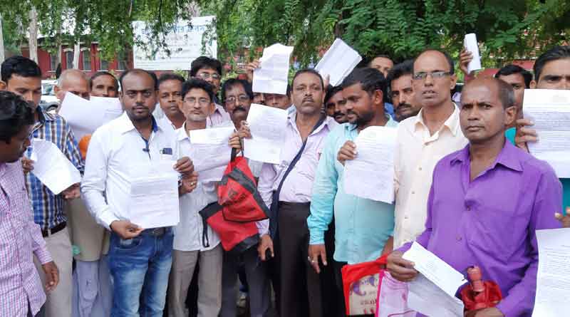 Farmers protest about land against GAIL project in Purulia